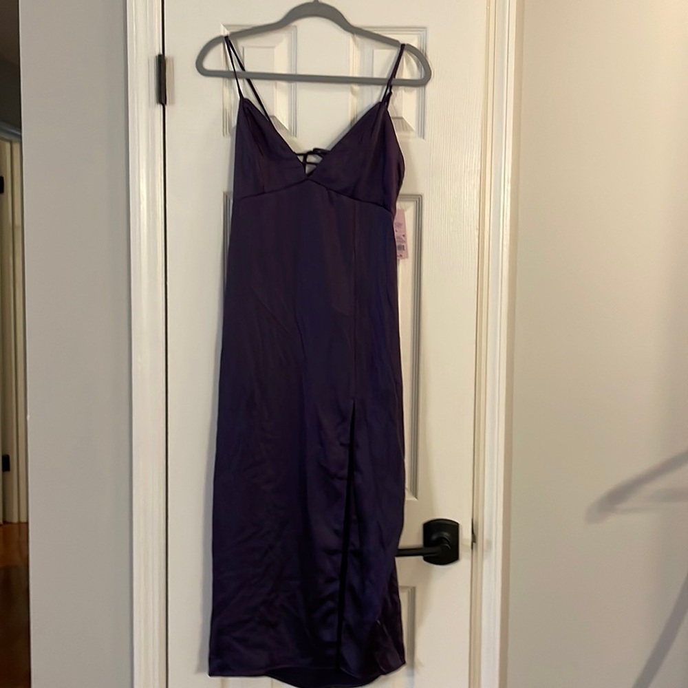 Wild Fable size L dark purple dress